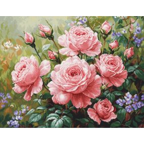 G717 Rózsakert 27,5x22 cm