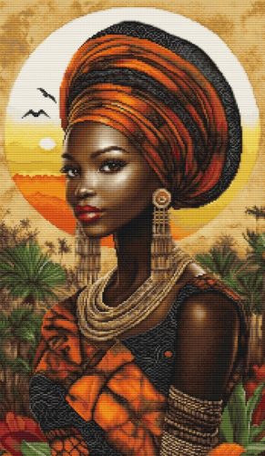 G720 Queen of the Sunlit Continent 18x30 cm