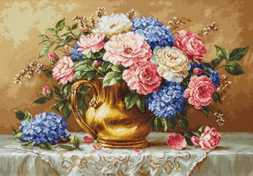 G723 Golden Bloom 30x21 cm