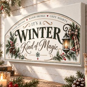 It's a Winter kind of Magic  - vászonkép