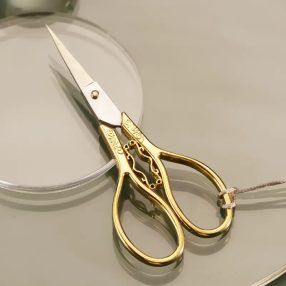 KR16 Arany színű olló - szőlő 11 cm