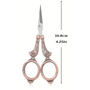 KR46 Vörös réz olló - margaréta 10,8 cm