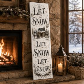 Let it snow, let it snow - vászonkép