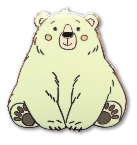 Leti 14381 Jegesmedve - tűmágnes 4 cm