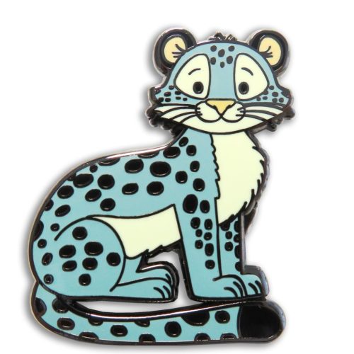 Leti 14383 Hóleopárd - tűmágnes 4 cm