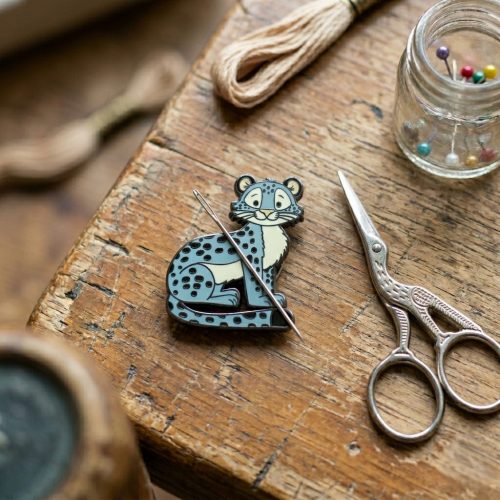 Leti 14383 Snow Leopard Cutie Needleminder 4 cm