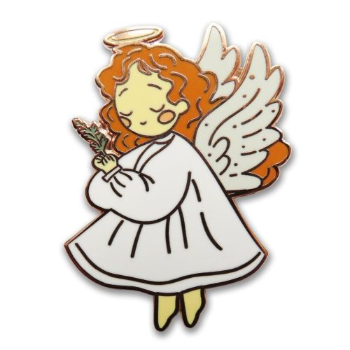Leti 14386 Arany angyal - tűmágnes 4x3,2 cm