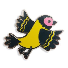 Leti 14359 Táncoló madár - tűmágnes 4 cm