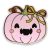 Leti 14362 Pumpky a mosolygó tök - tűmágnes 3,5 cm