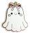 Leti 14363 Boo, the Ghost with the Pink Bow 3,5 cm
