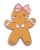 Leti 14364 Gingerbread Girl Gingie 3,5 cm