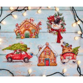 Leti 8055 Christmas Toys 16x16 cm