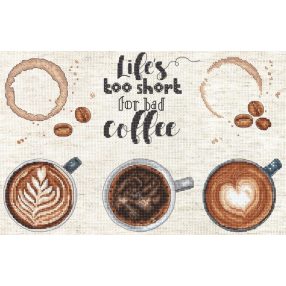 Leti 8097 Life’s too short for a bad coffee 29x19 cm