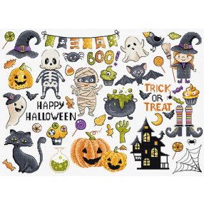Leti 8225 Halloween Sampler 38x27 cm