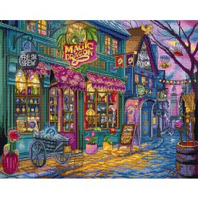Leti 9914 The Magic Dragon Shop 34x27 cm
