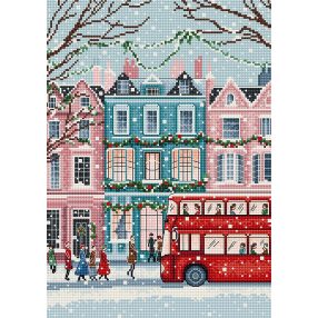 Leti 9919 London Snowfall 19x27 cm