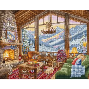 Leti 9922 Winter Lodge 39x31 cm