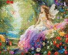 Leti 9932 Enchanted Spring 40x32 cm