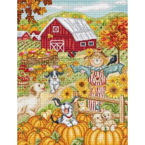 Leti 9936 Autumn Farm 27x35 cm