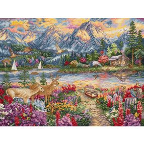 Leti 9939 Spring Mountain Majesty 45x34 cm