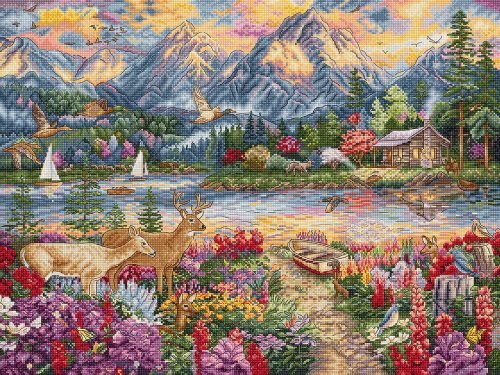 Leti 9939 Spring Mountain Majesty 45x34 cm