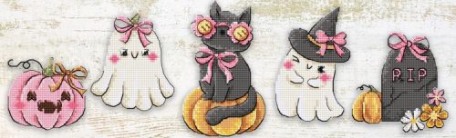 Leti 9944 Boo Crew Ornaments 9 cm/db