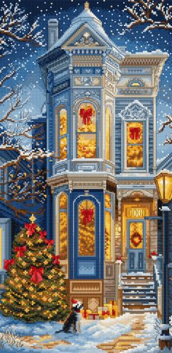 Leti 9953 Victorian Christmas 19x39 cm