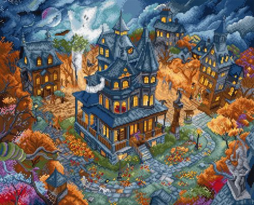 Leti 9967 Haunted Happenings 38x31 cm