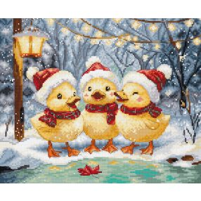 Leti 9968 Holiday Ducklings 24x20 cm