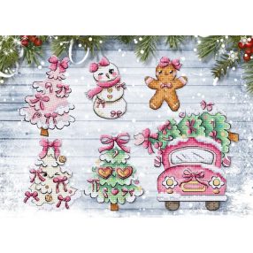 Leti 9969 Sweetmas Ornaments 9 cm