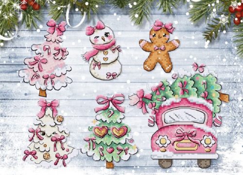 Leti 9969 Sweetmas Ornaments 9 cm