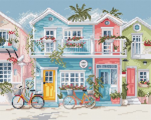 Leti 9985 Tengerparti boldogság 24x19 cm