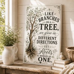 Like branches on a tree - vászonkép