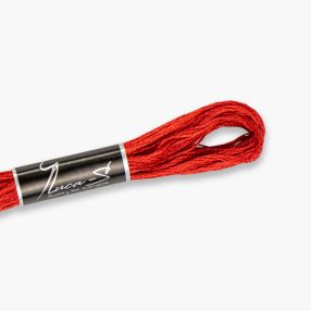 Luca-S 12 élénk piros (DMC 349) 