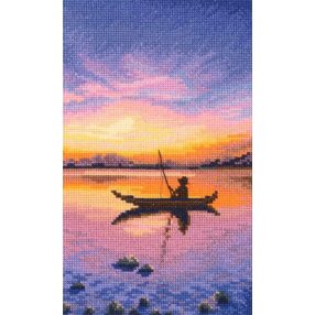 M1051 Alone with the dawn 12,5x20,5 cm