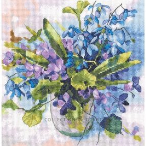 M1080 Spring bouquet 21,5x22 cm