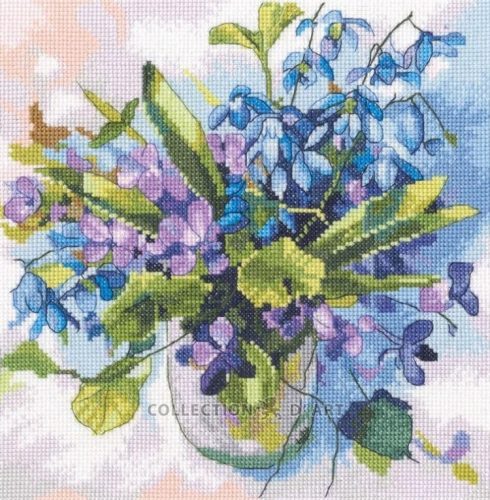 M1080 Spring bouquet 21,5x22 cm