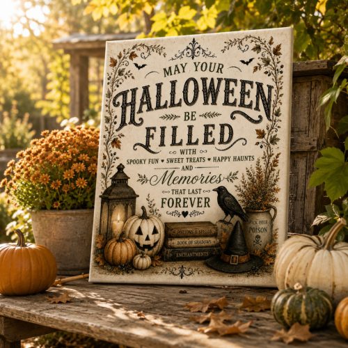 May you Halloween be filled with spooky fun - vászonkép