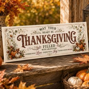   May your heart be filled with gratitude - Thanksgiving - vászonkép