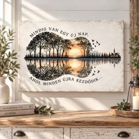 Mindig van egy új nap - vászonkép