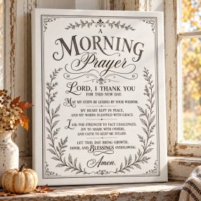 Morning Prayer - vászonkép