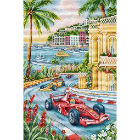 PK05 F1 Monacói nagydíj 17,5x26 cm