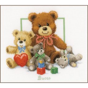 PN-0143737 Cuddly bears 25x21 cm