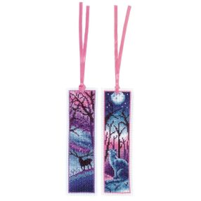 PN-0202217 Cat and deer set of 2 6x20 cm