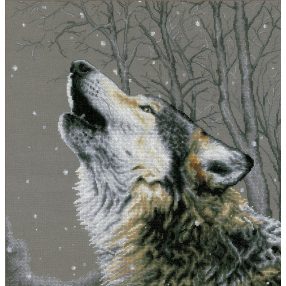 PN-0202607 Howling at the stars 42x44 cm 25ct