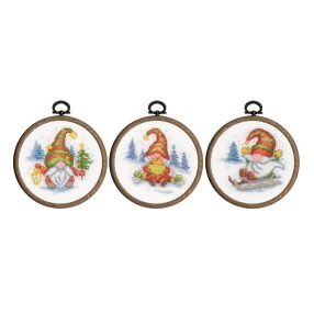 PN-0203241 Gnomes set of 3 10x10 cm