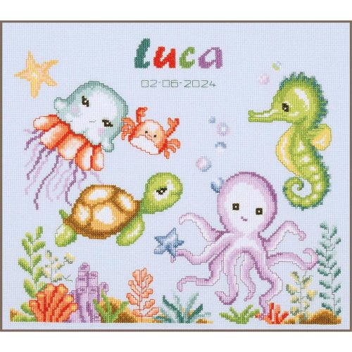 PN-0203291 Sea animals 32x28 cm