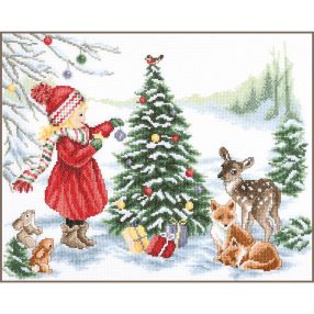 PN-0203639 Decorating for Christmas 37x29 cm