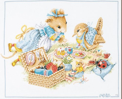 PN-0204890 Picnic with Vera 49x39 cm