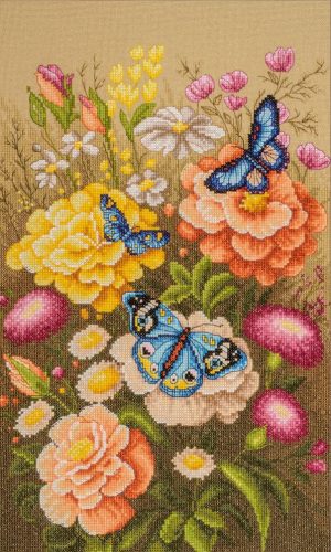 PN-0206089 Varázslatos pillangó kert 26x39 cm